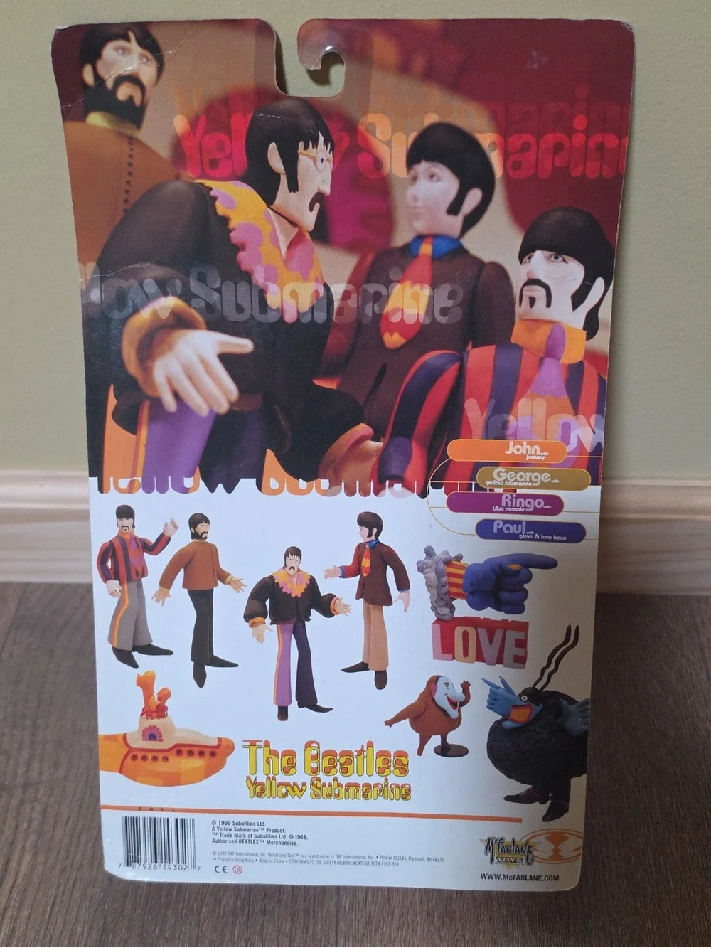 The Beatles Action Figures - Captain